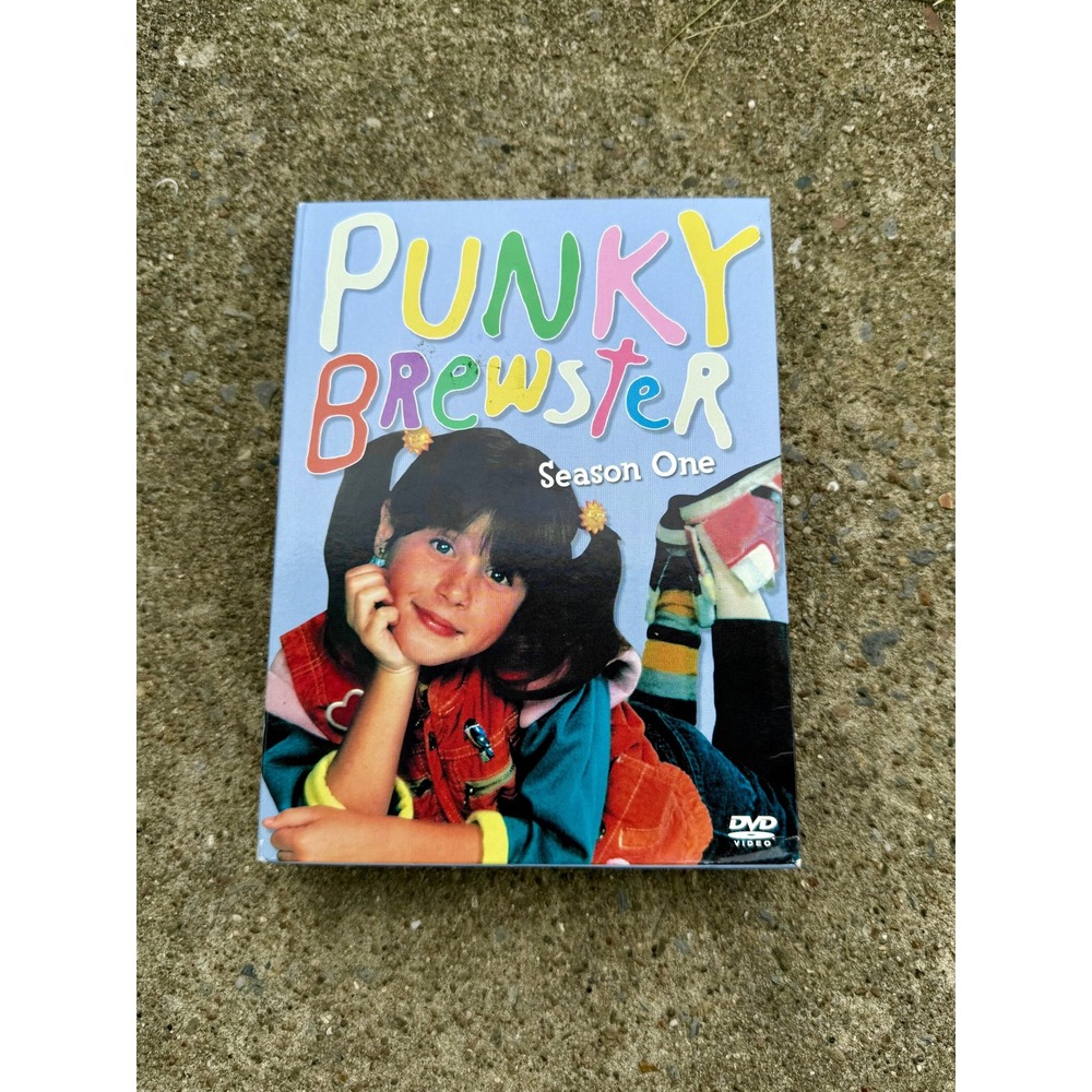 Punky Brewster Season One DVD 4-Disc Set Shout Factory 1980s TV Show D4D 37529